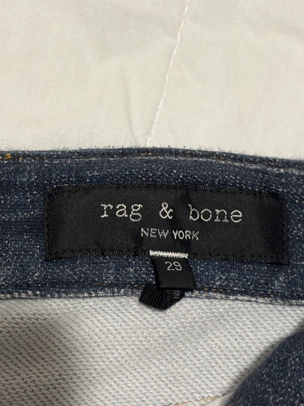 Rag & Bone Miramar Jeans Size 29 Fit 4 Straight Pants In Empire Denim Sweats - Picture 14 of 16